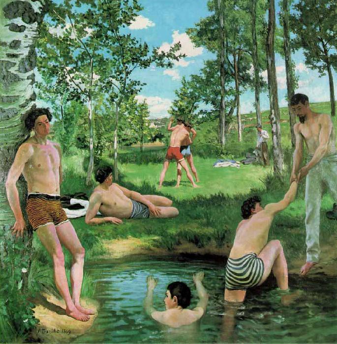 Frederic Bazille Scene dete